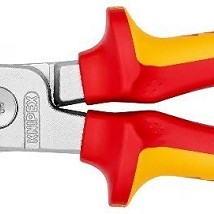 Knipex 13 86 200 klešta za električne instalacije izolovane, VDE, hromirane 200 mm