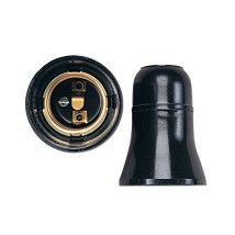 GRLA Grlo bakelit E-27 visecisa navojem 250V