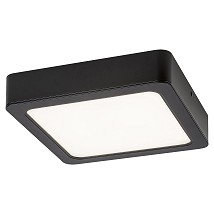 LED PANEL NADGRADNI 12W NW KVADRAT SHAUN 2689 CRNI RABALUX