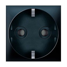 Prikljucnica dvopolna nerastavna EXP sa zastitom 2M. crna so