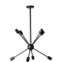 Visilica Aristo 8xE27 IP20 crna