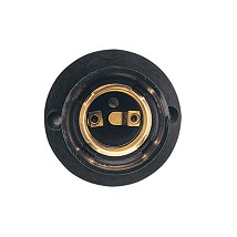 GRLA Grlo bakelit E-27 zidno ravno 250V