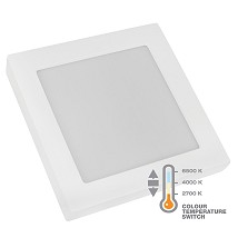 3 u 1 LED panel 6W kvadratni nadgradni 2700/4000/6500K COMM