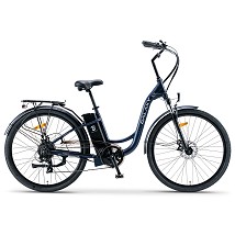 ELEKTRIČNI BICIKL 28" VALENCIA (250W 36V/10.4AH LITHIUM) PLAVA MAT