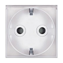 Prikljucnica dvop. nerastavnaEXP sa pokl. i zastit. 2M. bel