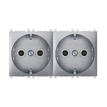 Sklop 2 priklj. dvop. nerastavne EXP 2x2M - premosteno. silv