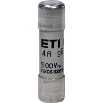 Cilindricni topljivi umetak CH10 500V gG 4A ETI