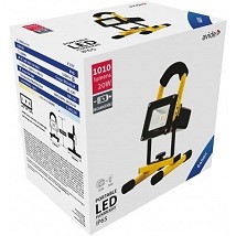 LED reflektor SMD punjiva 20W 6400K CW 1100lm crna-zuta