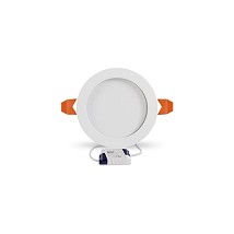 Panel LED 6W 6000K ugradni krug hladno belo