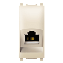 74222.9 Priklj. komunik. EXP RJ45 Cat5e Keystone LB FTP 1M