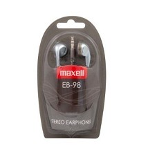 MAXELL SLUŠALICE EB-98 SILVER EAR BUD
