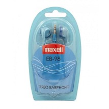 MAXELL SLUŠALICE EB-98 BLUE EAR BUD