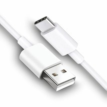 Bavitel kabl Usb A/Type C bela