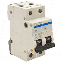 Automatski osigurac 2 pol. C 16A. 6kA TDZ