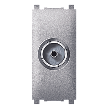 74262.S Prikljucnica antenskasilver