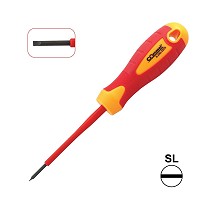 Odvijac ravni SL 2.5x75mm izolovan 1000V