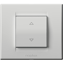 PR Classic Taster sklopka za roletne 1-0-2 10A 250V bela