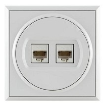 P+ Komun. prikjuc. RJ45 8/8 sa dva modula Cat6 UTP