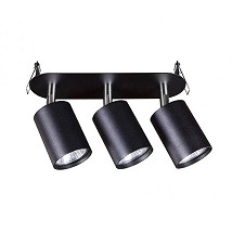 SPOT LAMPA 3XGU10 EYE FIT BLACK 9397 NOWODVORSKI