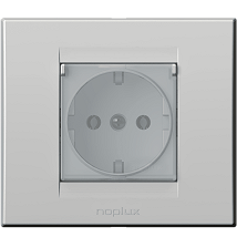 PR Classic Priklj. dvopolna porc.jez. poklopac 16A 250V bela