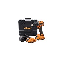 Villager VLP 5121 - 2BSC aku. brushless udarna bušilica, 2x 2 Ah baterije, 2.4 A punjač i kofer