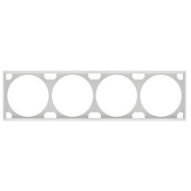 P+ Cetvorostruki ukrasni okvir horizontalni i vertikalni