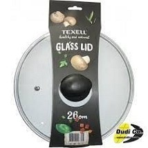 Texell stakleni poklopac za tiganj 26cm TGL26