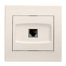 Aya: Telefonska prikljucnica 1/1  krem