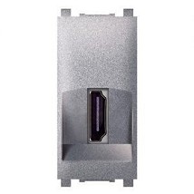 74285.S Prikljucnica EXP HDMI/silve