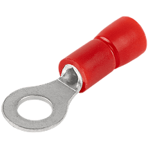 Izol. okasta stopica crvena1.5mm2 M5 d1=1.7mm d2=5.3mm P