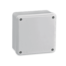 ALING raz.kut.100x100x50 IP66 650 C ABS sivo 500V