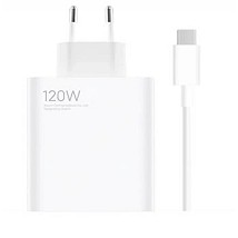 Xiaomi Mi 120W punjač Combo Type-A + kabl Type C bela