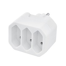 STRUJNI RAZVODNIK-RAZDELNIK EURO 3 UTICNICE 16A BELI PROSTO