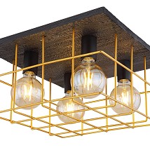 PLAFONJERA 4XE27 MERRIL 4D 15530B GLOBO