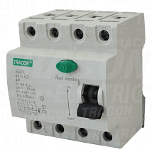 Strujna zastitna sklopka 4P 63A 500mA 4.5 kA