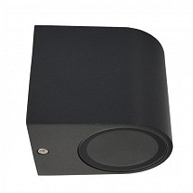 M952011 C CRNA 1XGU10 bastenska lampa zidna Mitea lighting