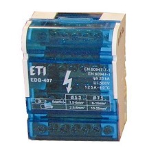 Etibox EDB-407 razvodni blok na din letvu