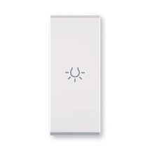 MODE Taster sklopka za svetlo10A 1M bela(659.0)