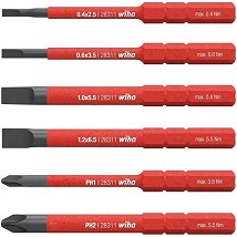 Slim Bit garnitura 2831B606 6pcs elektricarska crvena