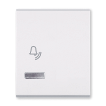 MODE Taster sklopka za zvono sa indik.10A 2M bela