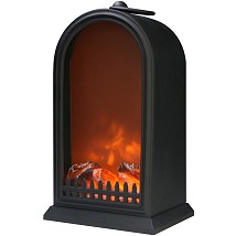 LED fenjer sa imitacijom plamena 25cm 2xC ili USB kabel