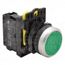 Jednostavni taster zeleno 1×NO 5A/230V AC-15 IP65