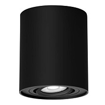 NADGRADNA ROZETNA KRUG 1XGU10 CRNA KOBALD 2047 RABALUX