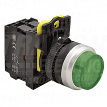 Svetleci istaknuti taster zeleno1×NO. 5A/230V AC-15. IP65. L