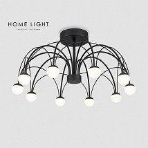 LED LUSTER 37W WW LUNA 320 CRNI BBLINK