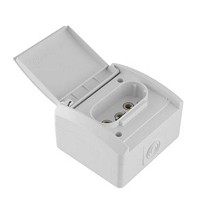 SETQ Trofazna prikjucnica 16A/440V bela