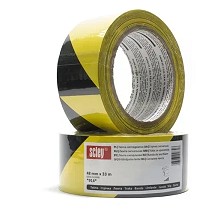 TRAKA UPOZORENJA  CRNO ŽUTA 48MMX33