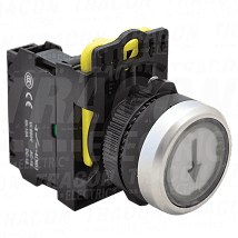 Taster belo sa crnom strelicom1×NO. 5A/230V AC-15. IP65