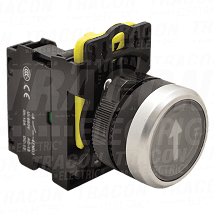 Taster crno sa belom strelicom1×NO. 5A/230V AC-15. IP65