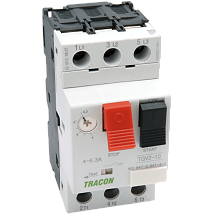 Motorna zastitna sklopka sa rucnom komandom 4-6.3A. 2.2kW